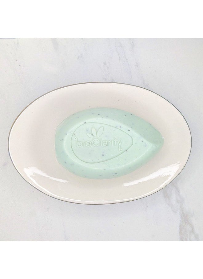 Clean Glow Exfoliating Body Bar Plantbased Soap 100% Vegan With Coconut Oil Shea Butter And Aloe Without Synthetic Colors Or Fragrances For All Skin Types 3.5Oz (Pack Of 1)