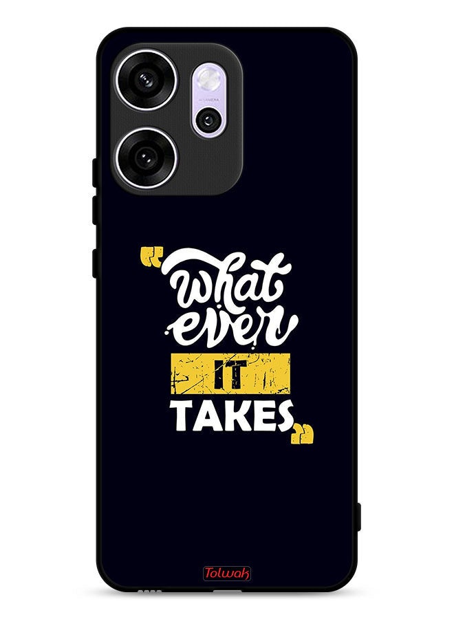 Tolwak Oppo Reno14 F Protective Case Cover Whatever It Takes - Image 1