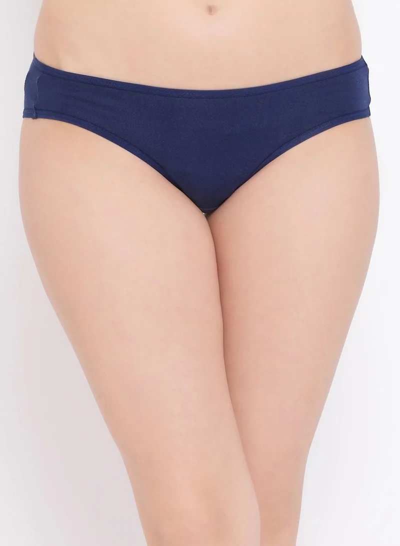 كلوفيا Clovia Pack of 3 Low Waist Bikini Panties - Cotton