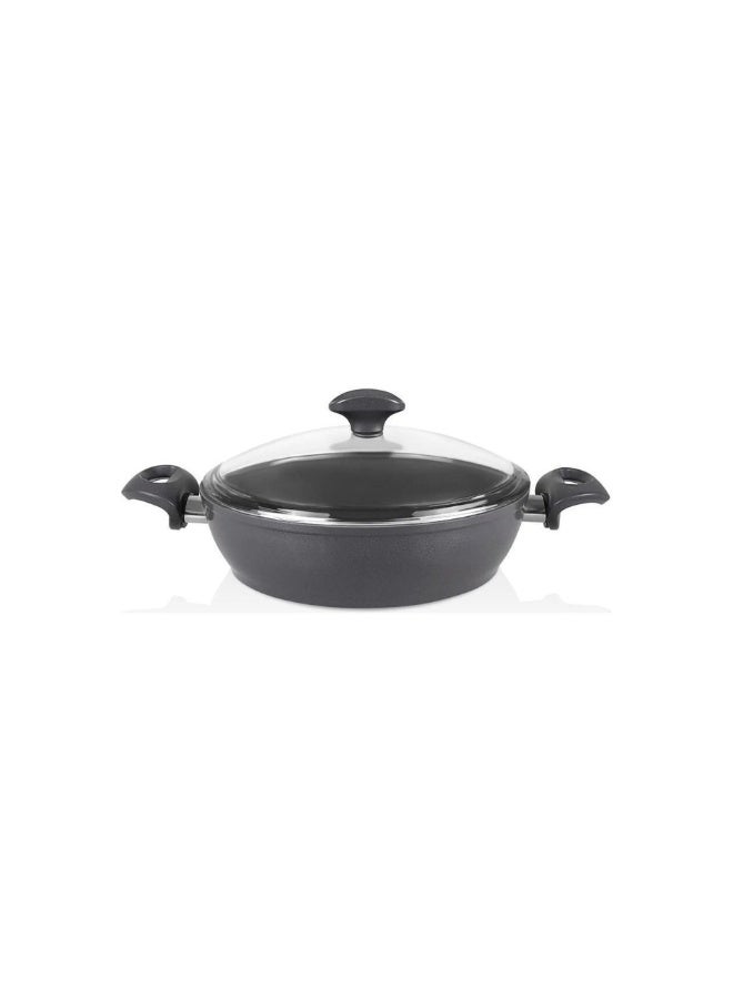 Falez Serafit Ceramic 26cm Shallow Casserole – Nonstick Ceramic Pot for Healthy Meals