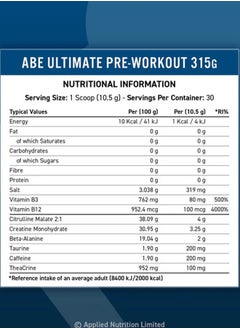 Applied Nutrition ABE Pre Workout - Fruit Punch - (30 serving)  - Image 3
