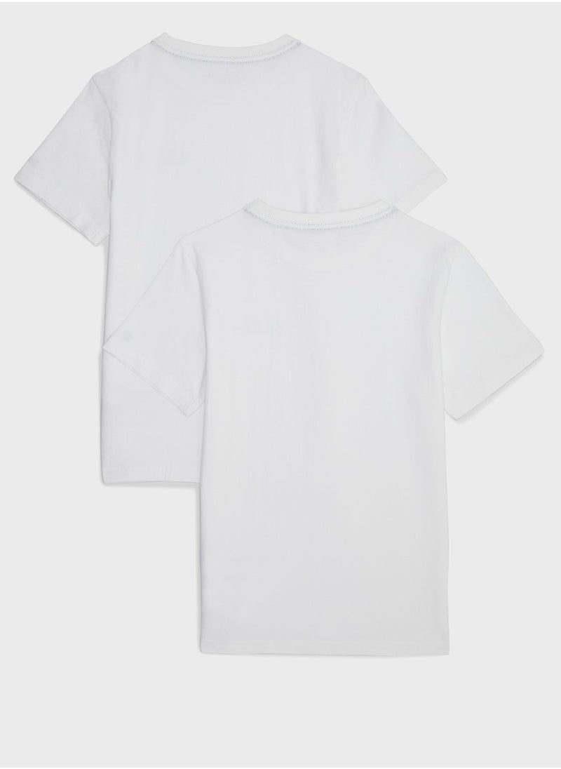 TOMMY HILFIGER - Youth 2 Pack Essential T-Shirt - Image 1