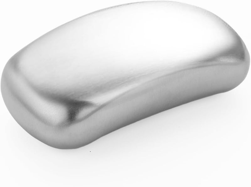 HOOPLE Stainless Steel Soap Bar Odor Remover, Metal Odor Eliminator for Hands, Kitchen & Outdoor Use, Steel Soap Bar Removes Garlic, Onion, Fish Odors, Dishwasher Safe - Image 1