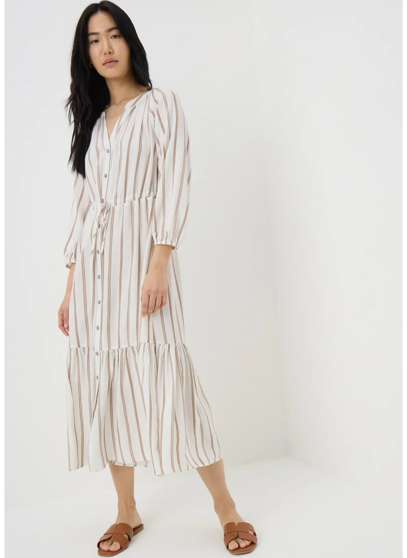 Matalan Striped Button-Down Dress