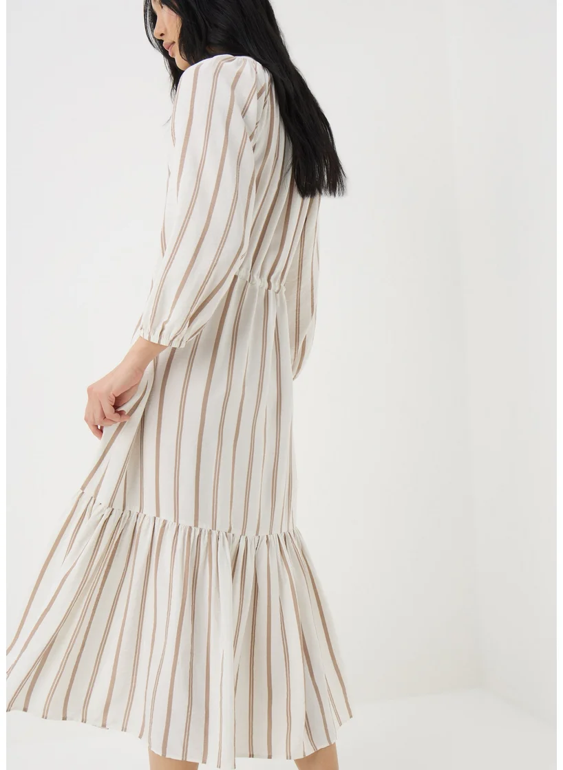 Matalan Striped Button-Down Dress