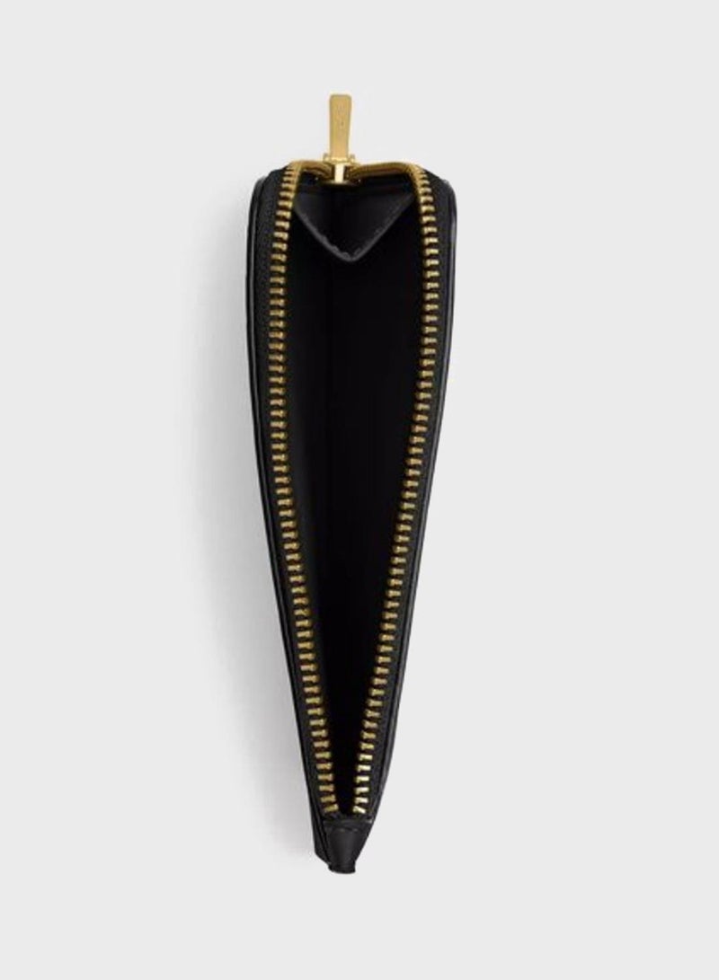 كوتش حافظة بطاقات نيويورك بسحاب من جلد العجل - Image 3