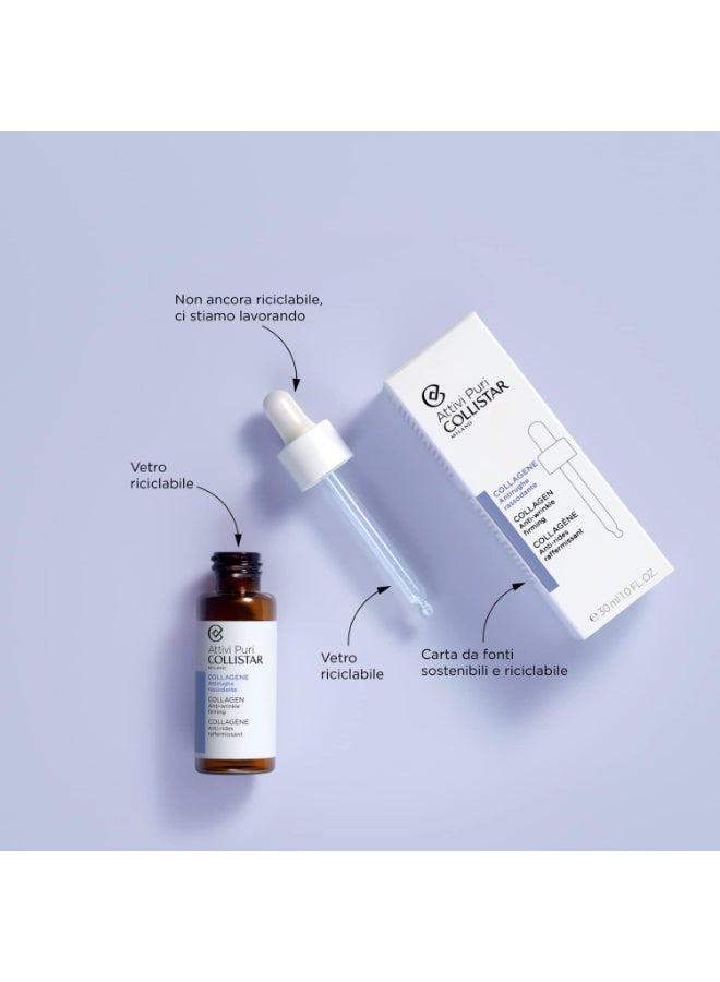 Collistar Pure Actives Collagen + Glycogen Anti-Wrinkle Serum 30ml - Image 4