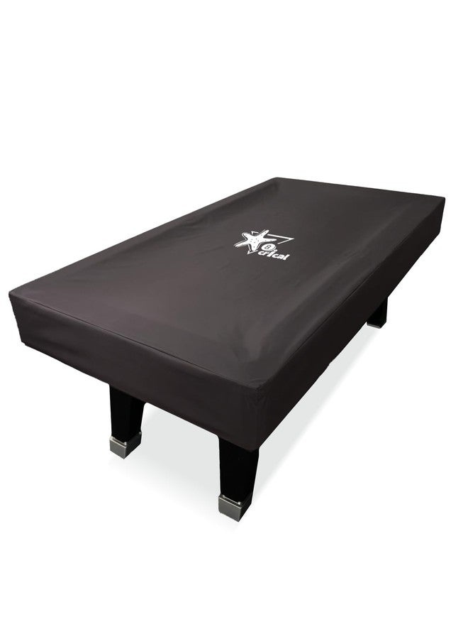 CRICAL 9-Foot Pool Table Cover – Premium Oxford Fabric Billiard Table Cover for Protection Against Dust, Dirt, and Sun – Tear-Resistant, Easy to Clean, and Compact Storage for Pool Table - Image 1