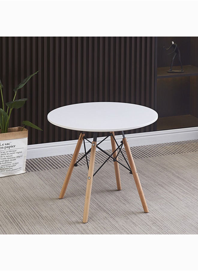 Home Box طاولة فانيلا مستديرة للأطفال بمقعدين 60 × 50 × 60 سم  - Image 1