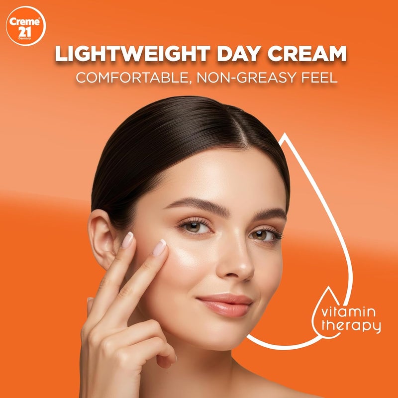Creme 21 Instant Brightening Cream with Vitamin C & B5 - 100ml Tube - Image 5
