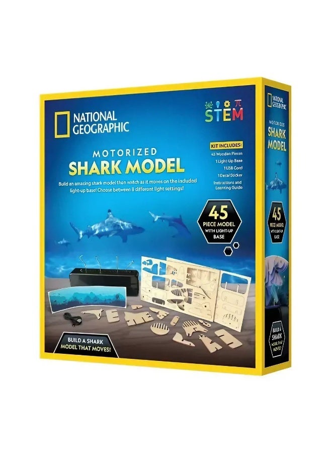 NATIONAL GEOGRAPHIC National Geographic Motorized Shark Model Kit (45 pieces)  - Image 2