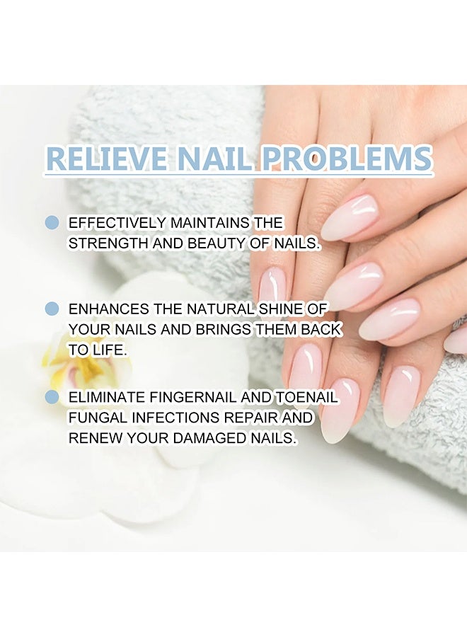 OceAura Nail Guard, Nail Growth and Repair Serum, Nail Repair Serum, Nail Strengthener for Damaged Nails, Nail Hardener for Growth and Strength 15ml - Image 4