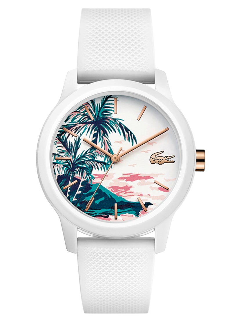 LACOSTE Women's Silicone Wrist Watch 2001085 - Image 1