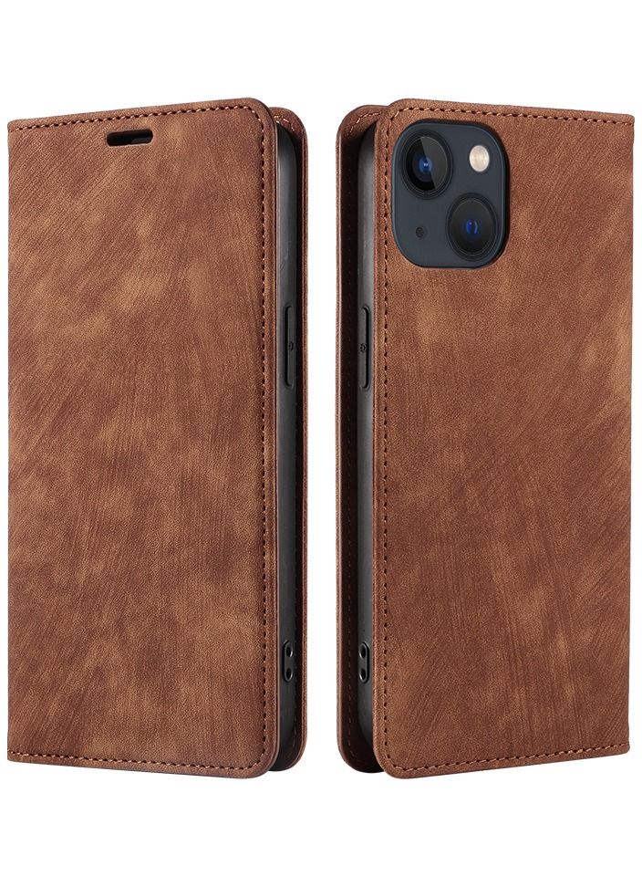 Loquat Suitable For iPhone Flip Type Fall Proof Phone Leather Case