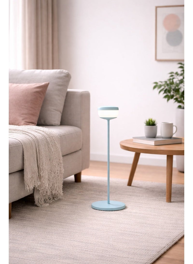 Fatboy Cheerio Cordless Rechargeable Table Lamp – Jet Blue | Portable LED Light for Indoor & Outdoor Use | Modern & Stylish Design | Compact & Weather-Resistant (8 x 25.8 cm) - Image 1