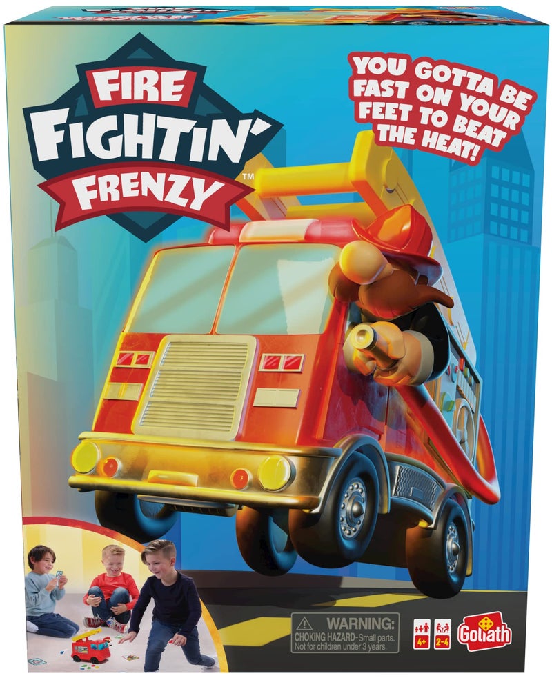 Goliath Fire Fightin Frenzy Game FastPaced Active Floor Play with Realistic Firetruck Action Ages 4 and Up 24 Players - Image 3