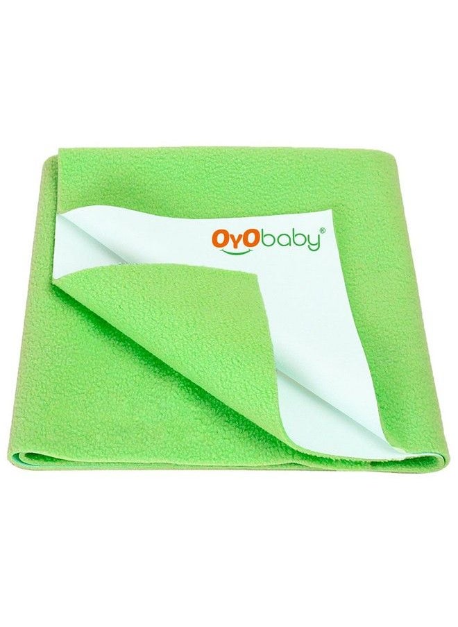 OYO BABY Quickly Dry Soft Mattress Protector Pista Greens  - Image 1