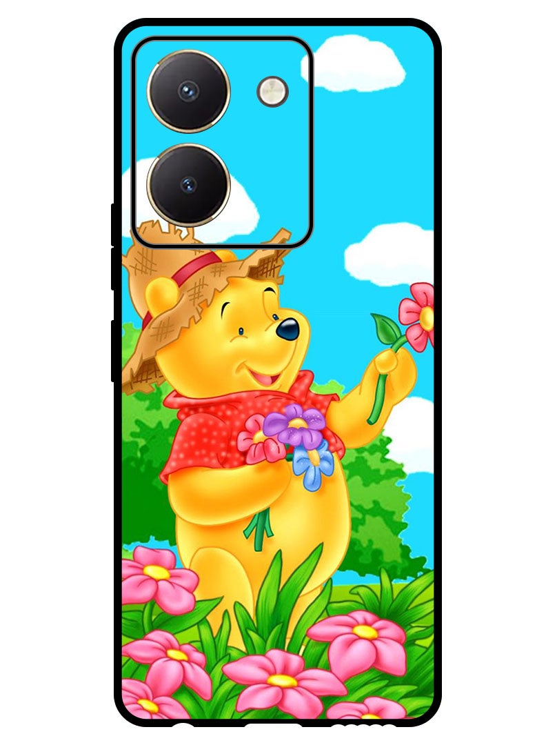 Theodor Protective Case Anti Scratch Shock Proof Bumper Cover For Vivo Y27s Winnie Pooh - Image 1