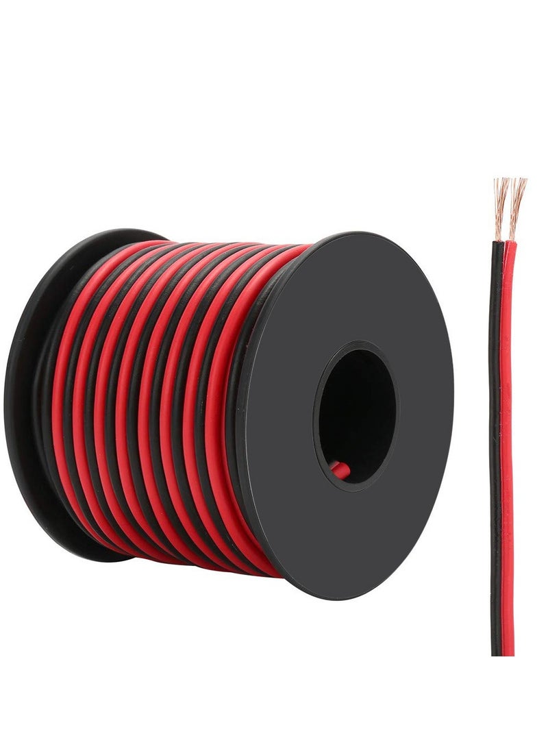 Duravel - Duravel Speaker Wire, 2 Conductor, Red and Black, Copper Stranded Core (20 Meter, 1.5mm) - Image 1