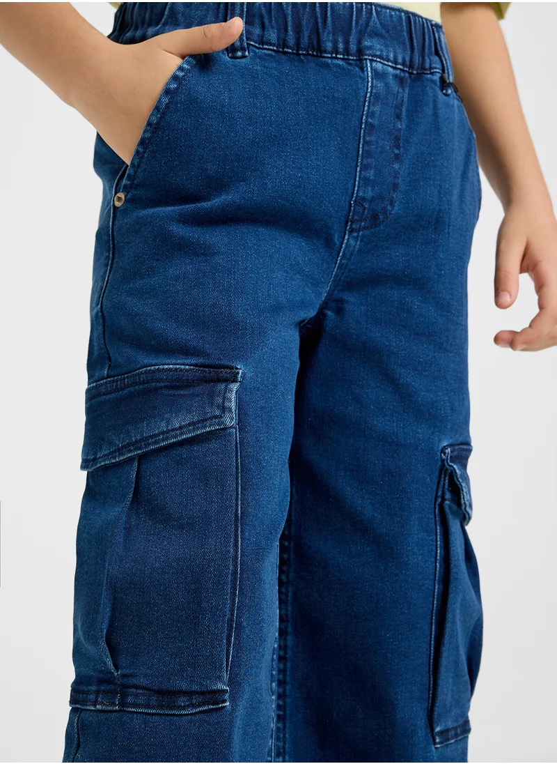Ripples GIRLS WIDELEG JEANS