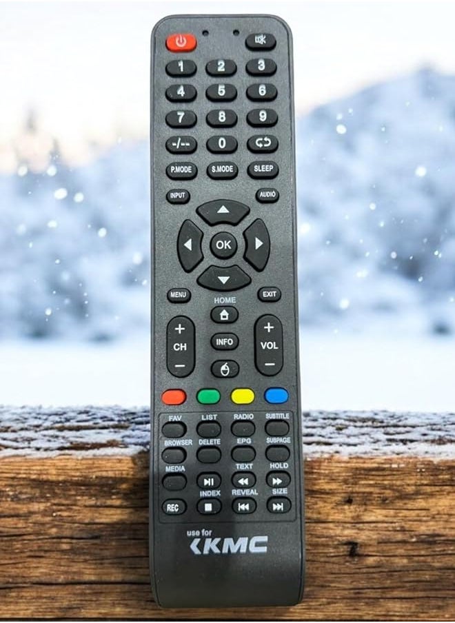 erorex - Replacement Remote Control Compatible With Kmc Smart Tvs And Digital Receivers - Image 1