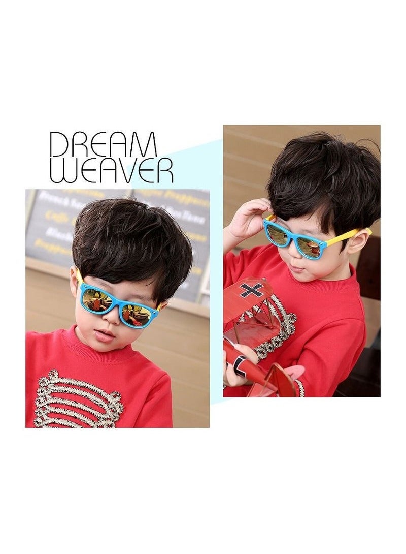 Kids Polarized Sunglasses Rubber Flexible Shades for Girls Boys Age 3-9 - Image 4