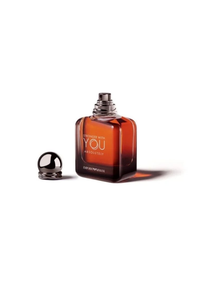 armani stronger with you absolutely perfume 100ml - Image 1