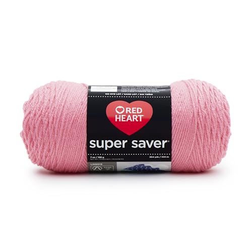 RED HEART Super Saver Yarn, Perfect Pink - Image 3