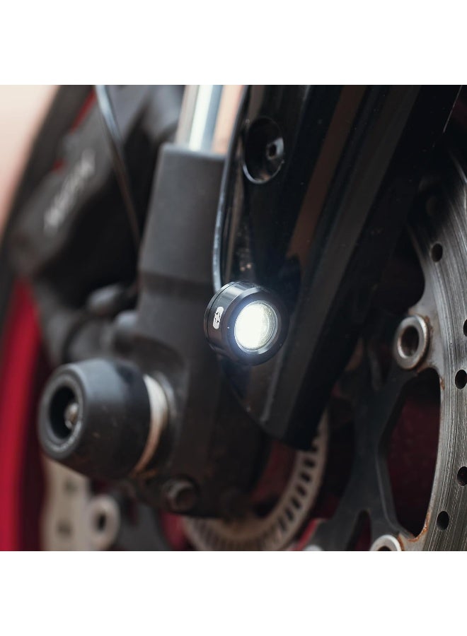 Oxford Run Light Front (Pair) Bike Lighting Ancillary Headlights Motorcycle. EL381 - Image 5