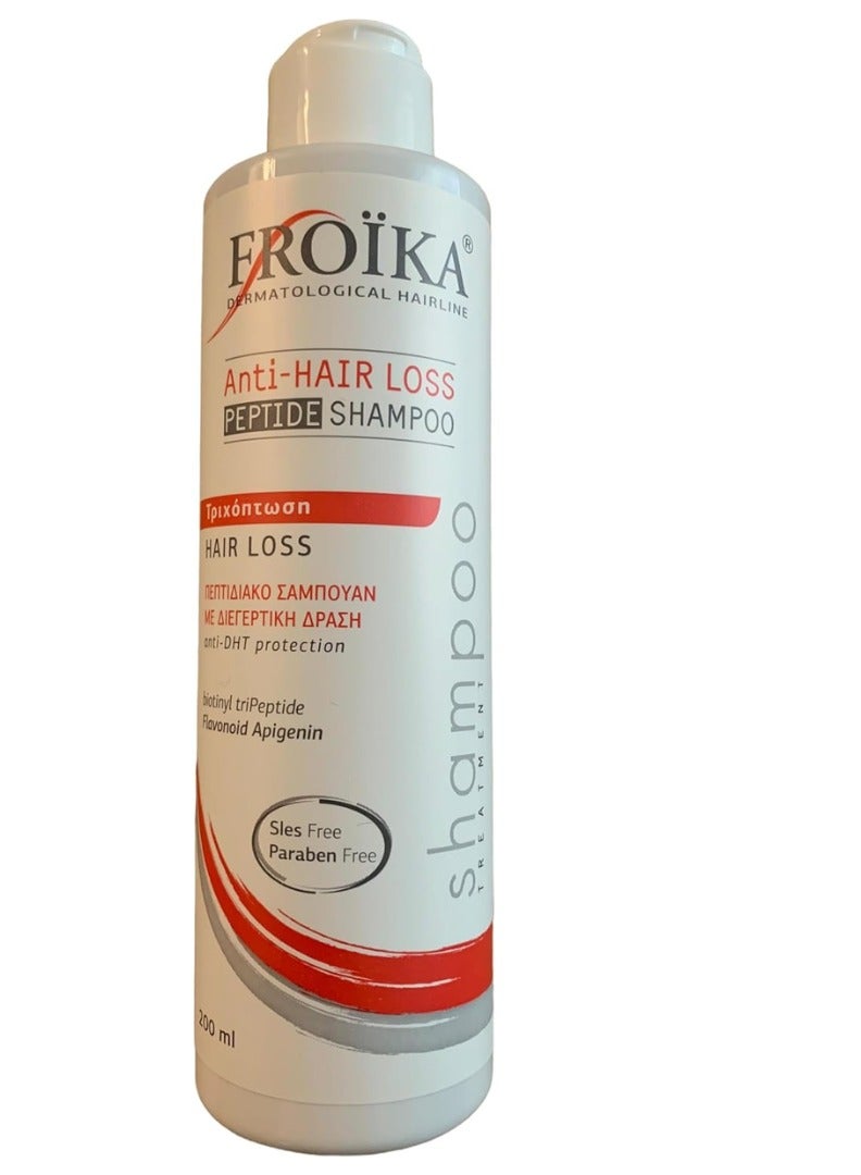 فرويكا شامبو ببتيد مضاد لتساقط الشعر - تركيبة مقوية ومحفزة لفروة الرأس - خالٍ من الكبريتات - 200 مل - Image 2