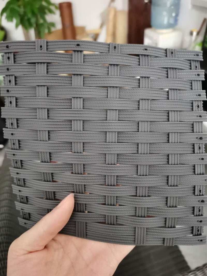 Feyart Rattan All Weather Weaving Tool Repair Kit for Rattan Garden Furniture Chairs Tables Sofas Grey 34.7m 8mm - Image 2