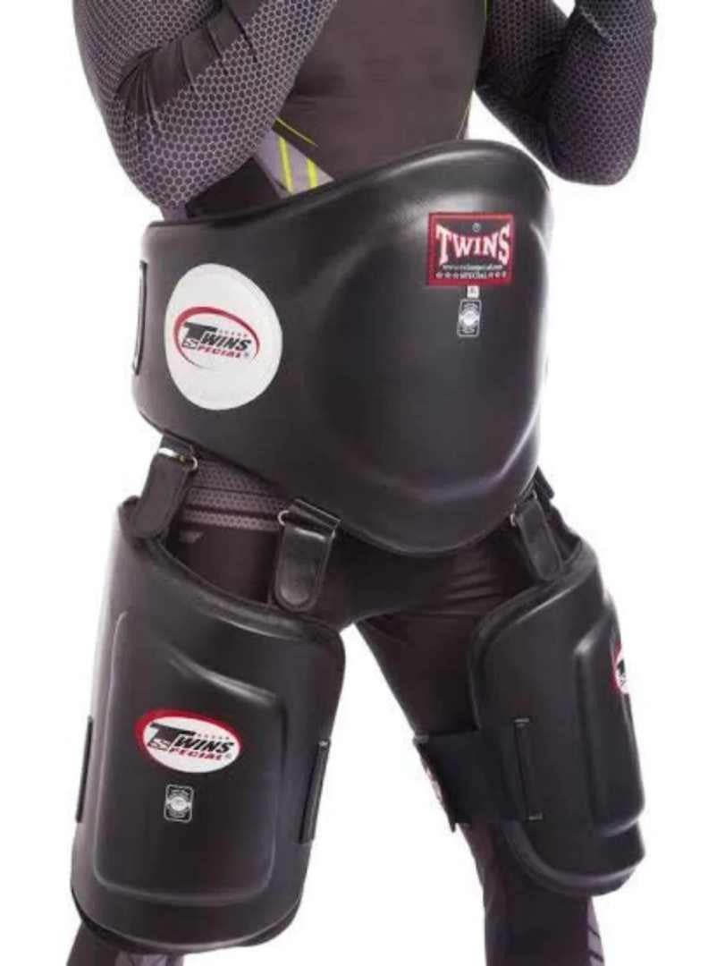 Twins Special BEPTS1 BELLY & THIGH PROTECTOR BLACK - Image 1