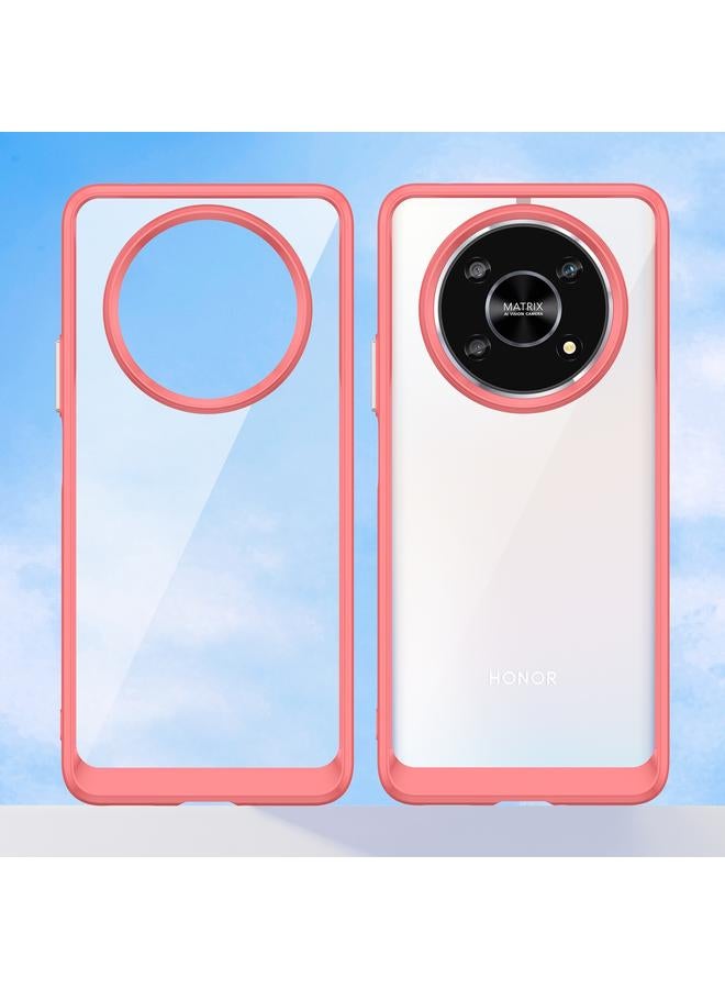 اس-توب جراب هاتف Honor X9 من سلسلة ملونة من الأكريليك + TPU - Image 2