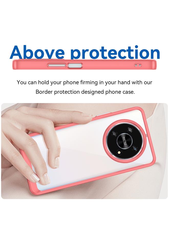 اس-توب جراب هاتف Honor X9 من سلسلة ملونة من الأكريليك + TPU - Image 4