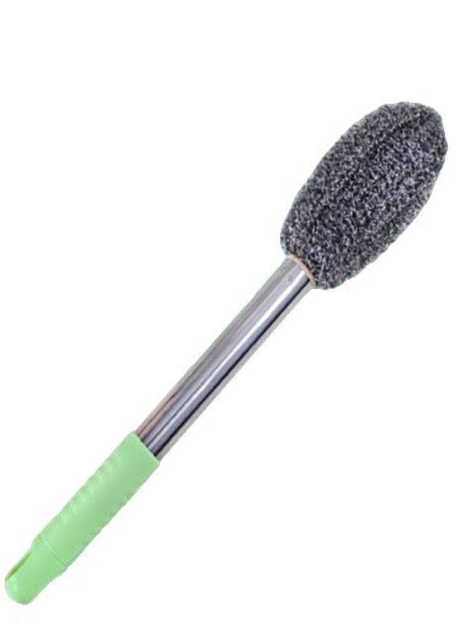 MKV MART Stainless Steel Wire Cleaning Brush with Long Handle Kitchen Cleaning Tool, Compatible with Sports Bottles, Baby Bottles, Tumblers, Water Cups - Image 1