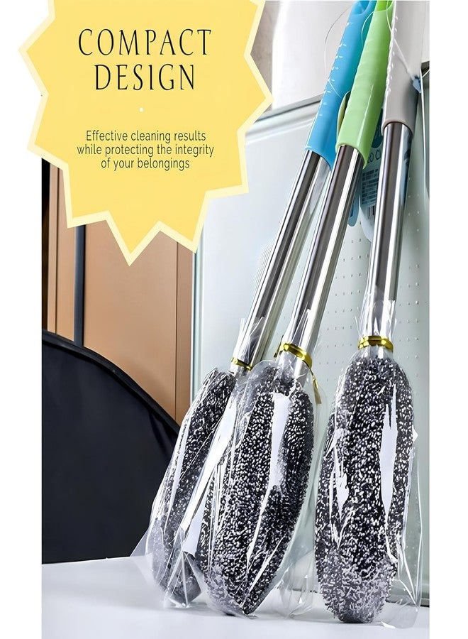 MKV MART Stainless Steel Wire Cleaning Brush with Long Handle Kitchen Cleaning Tool, Compatible with Sports Bottles, Baby Bottles, Tumblers, Water Cups - Image 4