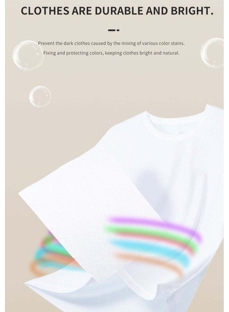 250PCS Mixed Washing Of Clothes To Prevent Staining,Anti-cross Dyeing,Fabric Color Absorb Sheet 50PCS*5 - Image 5
