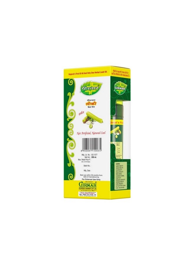 Girnar Lauki Hair Oil With Goodness Of 14 Herbal Extracts 500Ml - Image 5