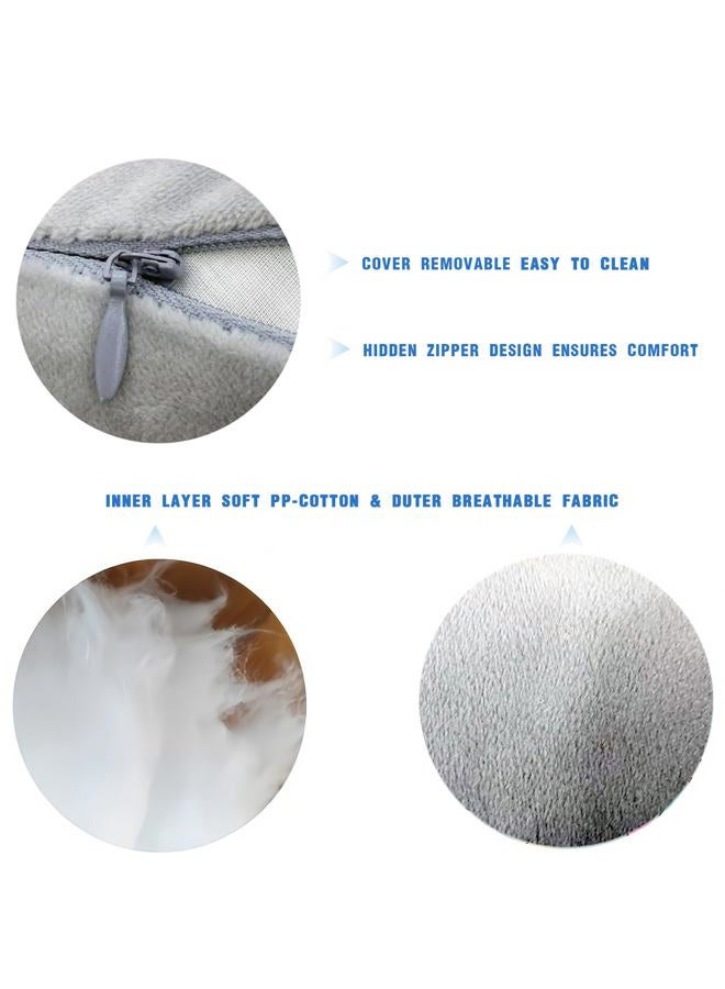 bibahala Armpit pillow Underarm Pillow 2PCS Used for Long-term Bed Rest to Maintain Axillary Dryness Ventilation Breathability Sweat Absorption Postoperative Nursing and Rehabilitation for Elderly Patients - Image 5