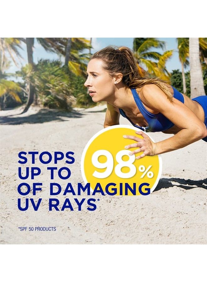 Coppertone SPORT Sunscreen SPF 50 Lotion, Water Resistant , Body Sunscreen Lotion, Travel Size , 3 Fl Oz - Image 3