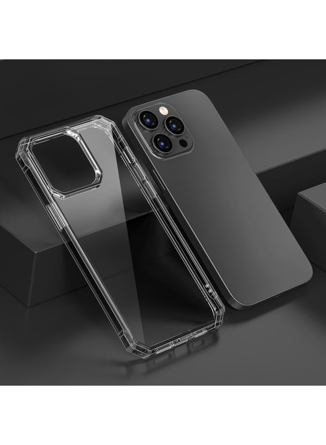 زبون جراب لهاتف iPhone 13 Pro Max مصنوع من مادة TPU مع وسادة هوائية رباعية الزوايا ومضاد للصدمات - Image 1