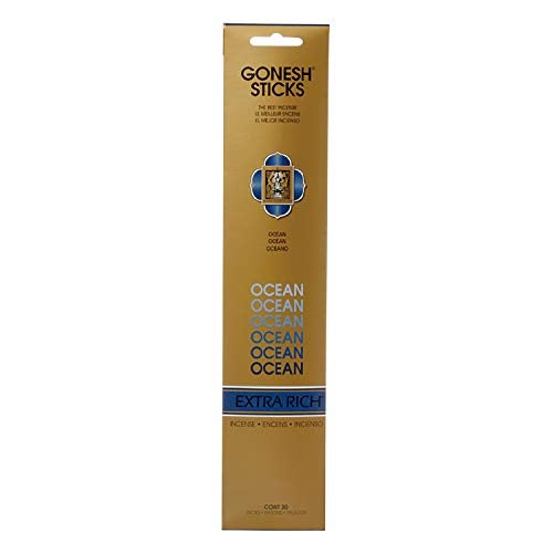 Gonesh GOXROC Extra Rich Collection Ocean Incense Sticks, Golden - Image 5