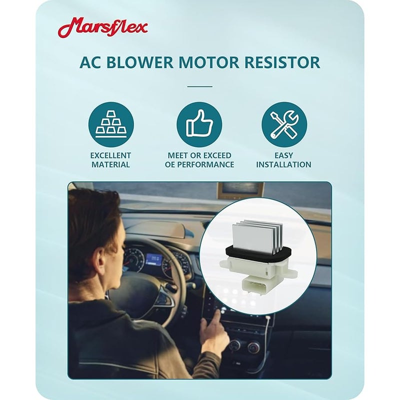 Marsflex مارسفليكس مقاوم محرك منفاخ BL3Z19E624A لسيارة فورد F150 اكسبيديشن 2009 2010 2011 2012 2013 2014 2015 2016 2017 لسيارة فورد F150 اكسبيديشن، لينكولن نافيجيتور YH1829 4P1803 RU. 893 ل ل تحكم تلقائي في - Image 5