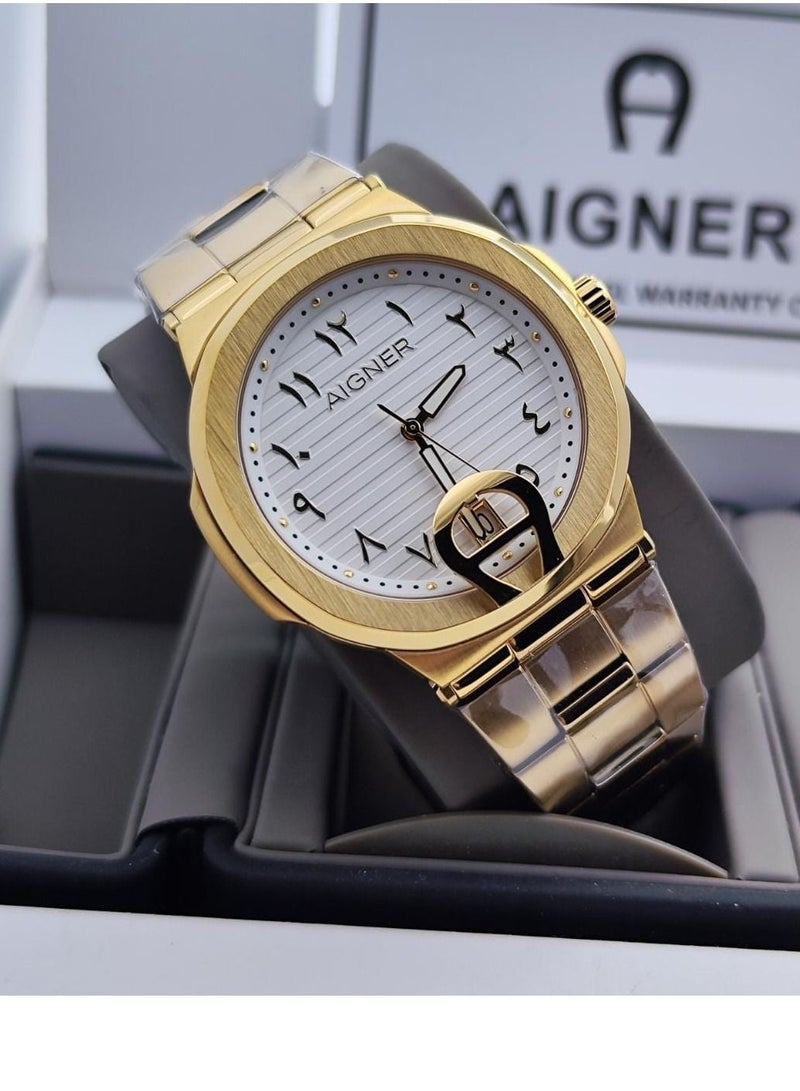 Aignep Aigner men's watch with Arabic analogs - Image 1