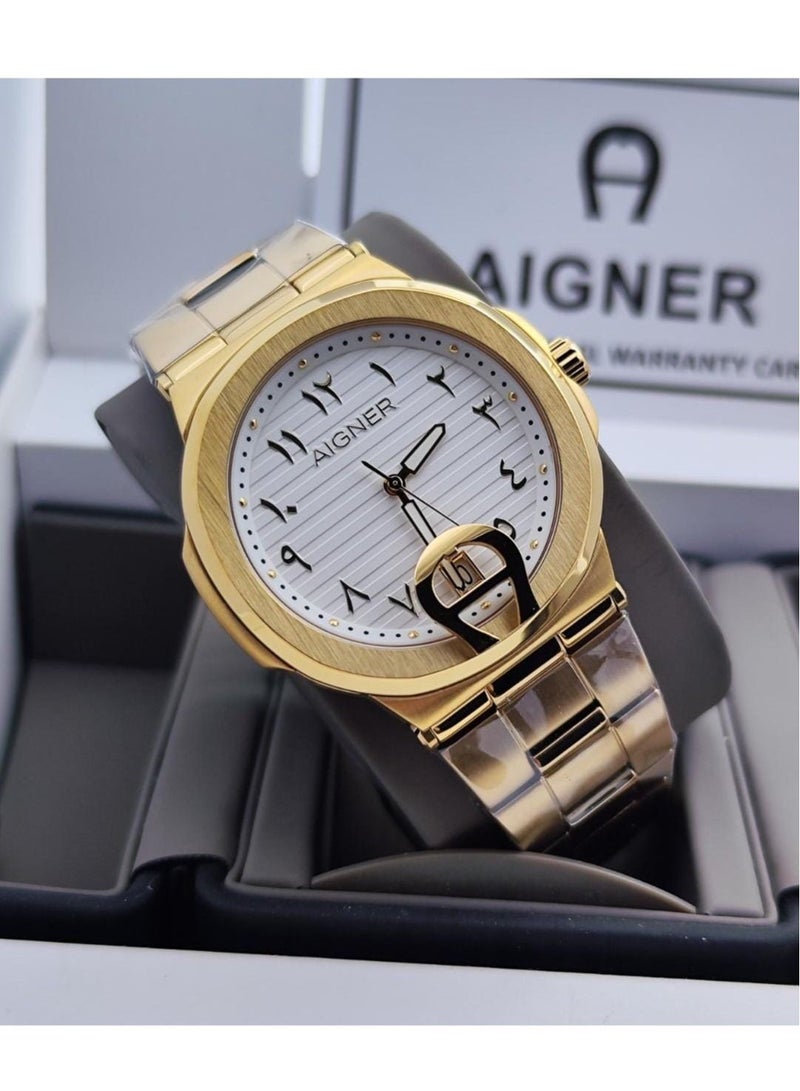 Aignep Aigner men's watch with Arabic analogs - Image 2