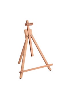 Falling In art Falling in Art Beechwood 25" Tabletop Easel Display Stand for Painting - Holding Canvas Up to 22 1/2 Inches High, A-Frame Artist Tripod with Rubber Feet, Portable Photo and Sign Holder  - Image 1