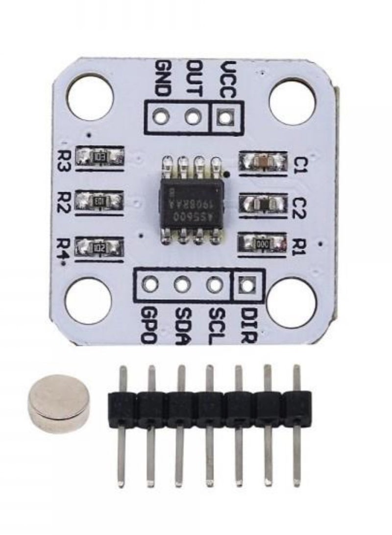 Arduino Magnetic Sensor AS5600 – 12-bit Rotary Encoder Module 