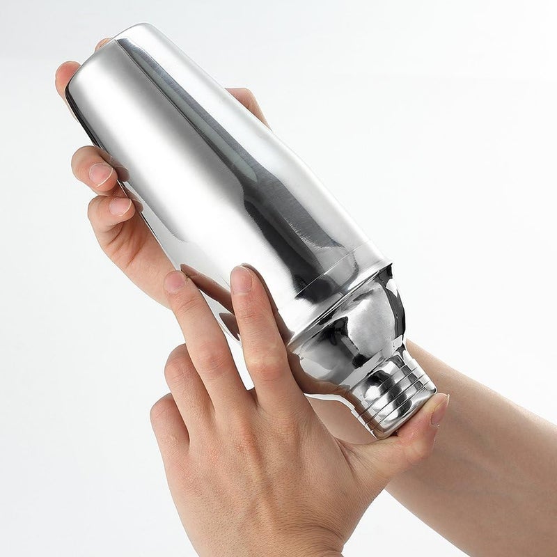 QLL 25oz Stainless Steel No Leaks Cocktail Shaker, Pro Mixing Good Solid Martini/Drink Shaker - Image 3