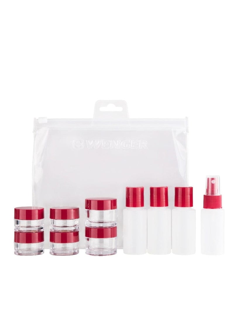 Wenger TravelSized Toiletry Bottle Set Clear - 611888 - Image 3