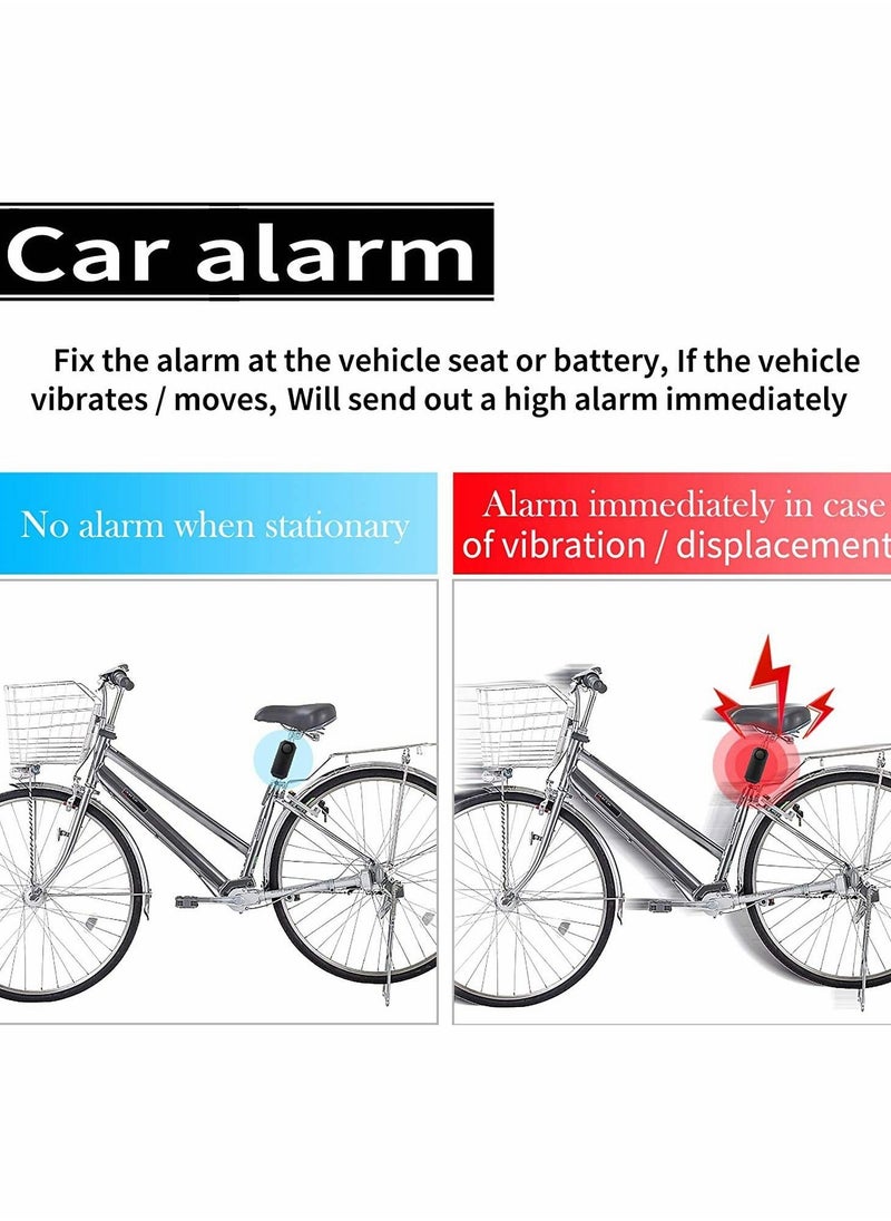 KASTWAVE - Motorcycle Alarm with Adjustable Volume, Wireless Anti-Theft Security Bike Remote Control, Safety Lock for Motorbike Scooter Vehicles, Super Loud Siren and Waterproof - Image 1